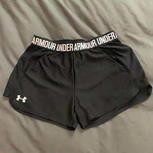 Under Armor Black Shorts